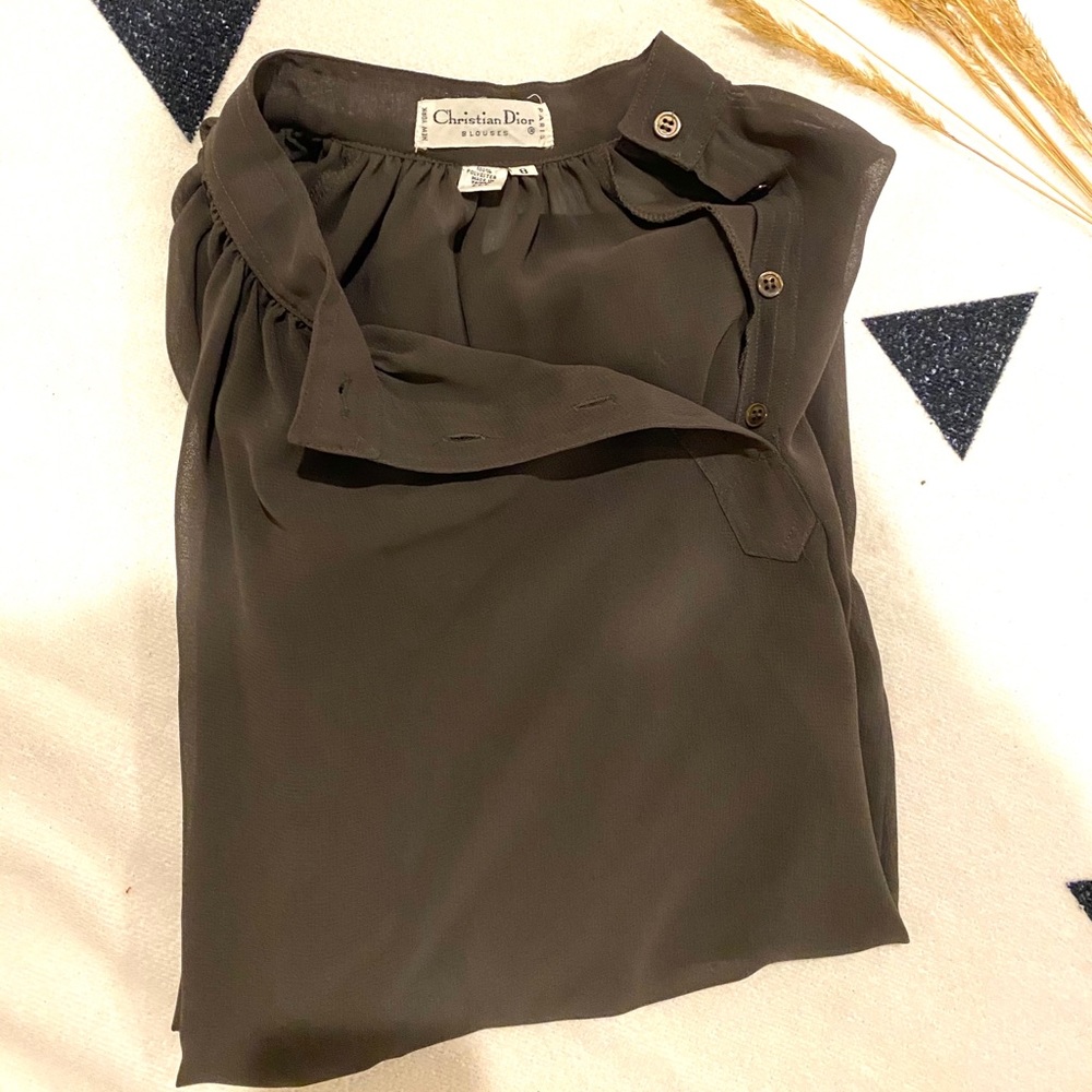Christian Dior top Size 8
